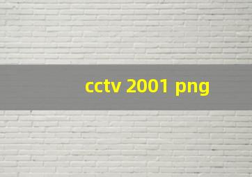 cctv 2001 png